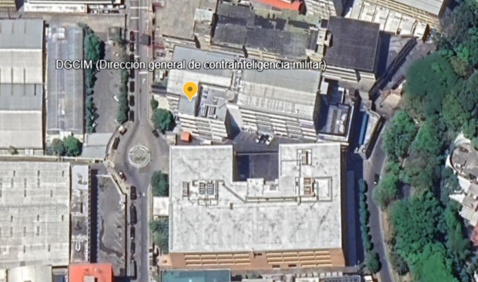 Das „Lubianka“-Hauptquartier der DGCIM: 10°30'03"N 66°49'07"W