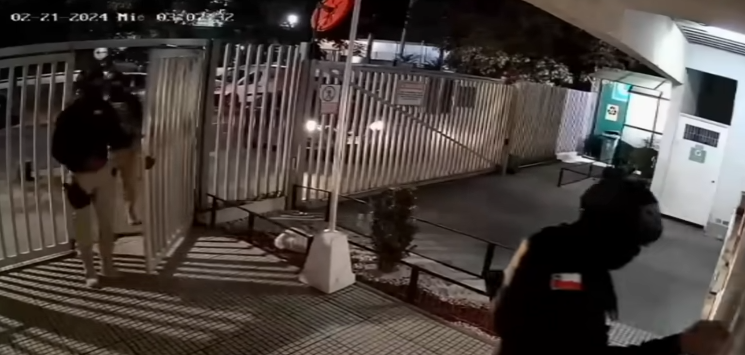 CCTV-Aufnahmen – Entführungsteam