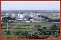 PDVSA-Durchflussstation „La Victoria“ an der Autobahn La Victoria nahe der kolumbianischen Grenze