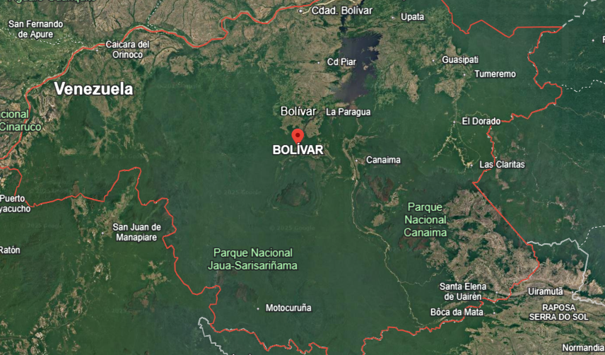 Bolivar Venezuela: 6.3585216, -63.5806110