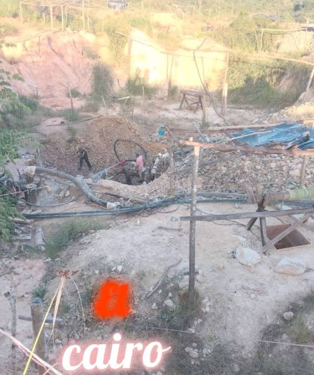 El Cairo Illegal Mine in September 2025 (real photo)